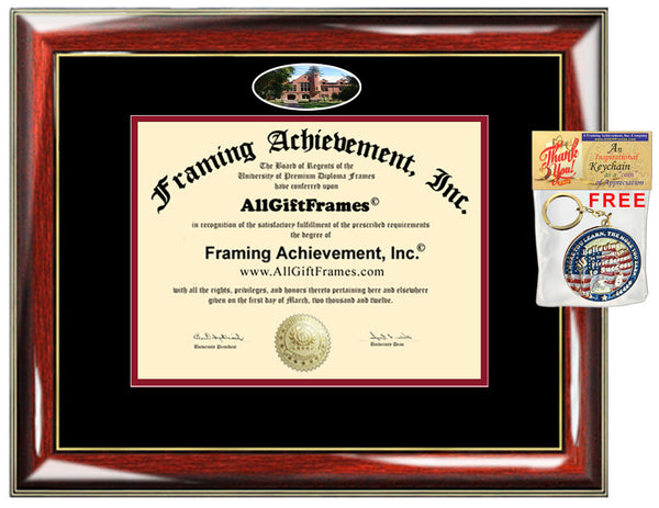 Pacific University Oregon diploma frame campus photo degree certificate framing graduation alumni gift school bachelor mba master phd grad