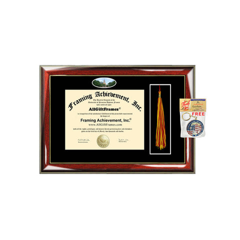Texas Christian University diploma frame TCU tassel holder case degree tassle certificate graduation gift campus photo framing campus photo