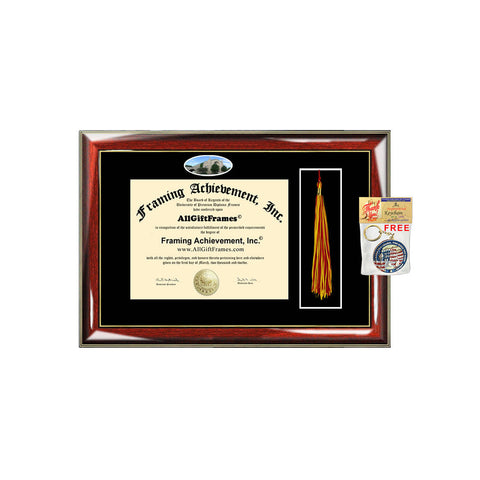 Boston University diploma frame tassel box holder school campus photo gift BU framing degree bachelor master mba phd plaque certificate