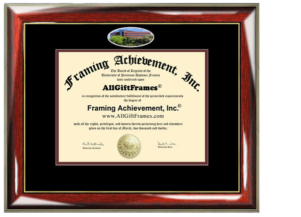 University of Phoenix diploma frame campus photo UOP certificate framing graduation document plaque UOP degree grad gift college holder case