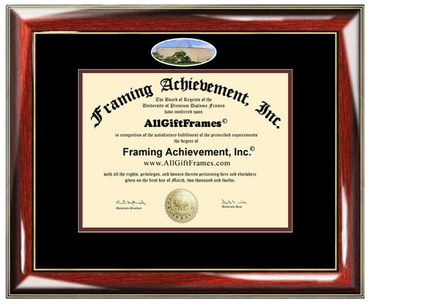 University of Kansas diploma frame campus photo certificate framing graduation gifts holder college degree plaque graduate document case
