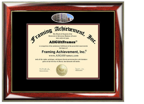 Emerson College diploma frame school picture campus degree framing graduation plaque document graduate gift university holder case custom