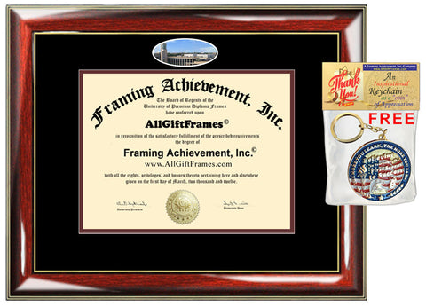 Missouri State University College diploma frame campus certificate MSU degree frames framing gift graduation plaque document certification