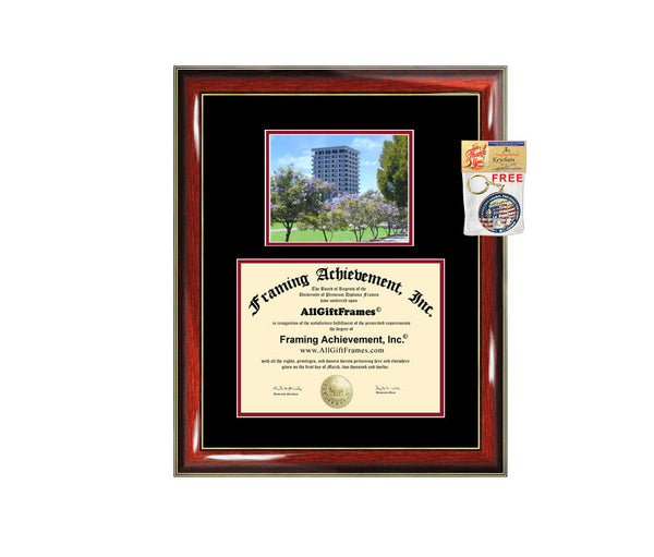 CSUEB diploma frame California State University East Bay Hayward certificate framing graduation campus photo Cal State plaque