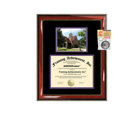 Concordia University Texas diploma frame campus certificate degree Concordia frames framing gift graduation plaque document graduate alumni