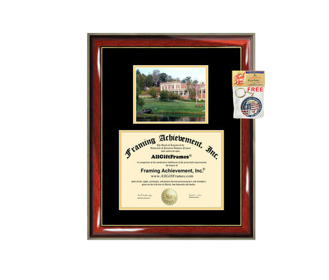 Endicott College diploma frame campus certificate Endicott college degree frames framing gift graduation plaque document graduate alumni