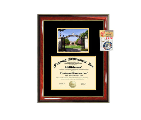 Elmhurst College diploma frame Elmhurst university degree frames campus certificate framing gift graduation plaque document graduate alumni