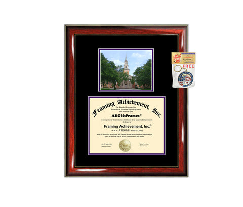 Texas Christian University diploma frame campus degree certificate framing gift graduation frames plaque certification TCU graduate