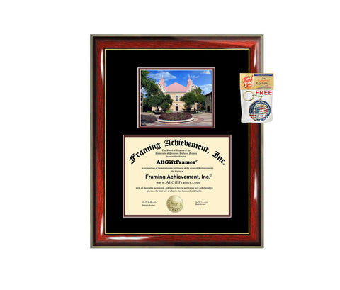 Texas State University diploma frame campus Southwest degree certificate framing gift graduation frames plaque certification TSA graduate