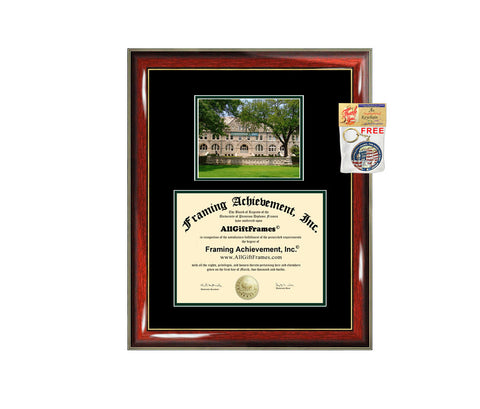 Tulane University diploma frame campus degree certificate framing gift Tulane graduation frames photo document plaque certification