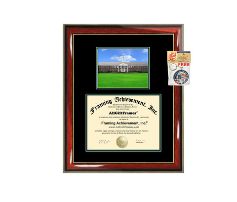 University of North Carolina Wilmington diploma frame campus photo certificate framing graduation document plaque UNCW degree gift college