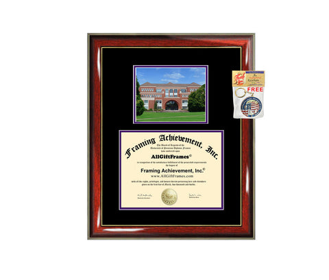 University of Portland diploma frame campus photo certificate framing graduation document college degree plaque graduate document picture