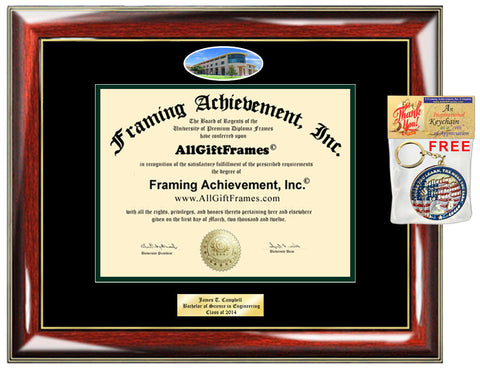 Cal Poly San Luis Obispo diploma frame campus photo California Polytechnic State University San Luis Obispo certificate framing graduation