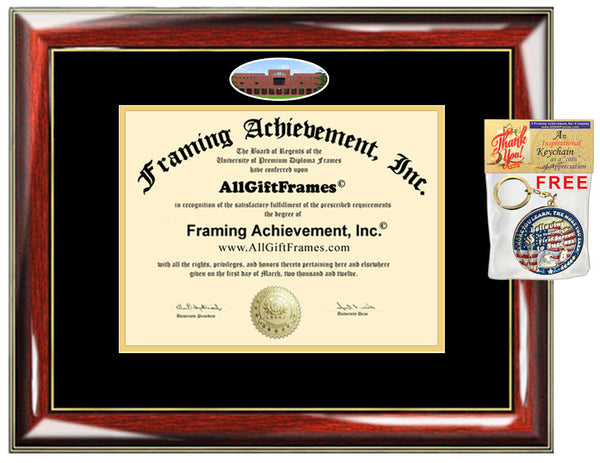 University of Hartford diploma frame campus photo bachelor master mba doctorate certificate plaque framing graduation gift degree plaque